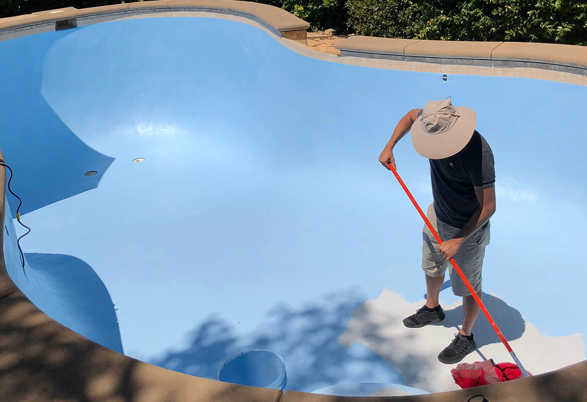 Απεικοίζεται μια παλέτα χρωμάτων.